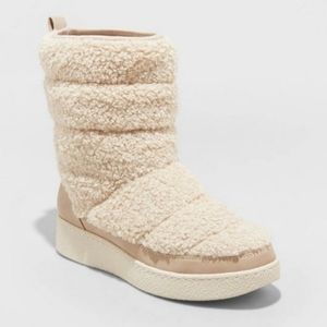 Women's Bertie Winter Boots A New Day Taupe